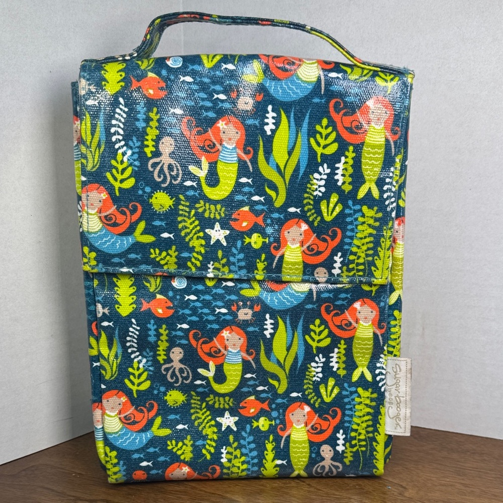 Sugarbooger "Isla the Mermaid" Insulated Classic Lunch Sack Bag